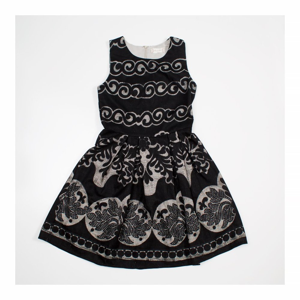 Altar'd State Short Little Mini Black Dress With Lace S
